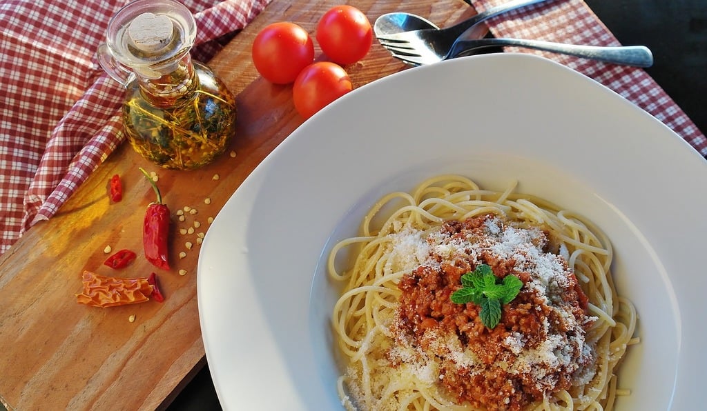 Spaguetti a la bolognese