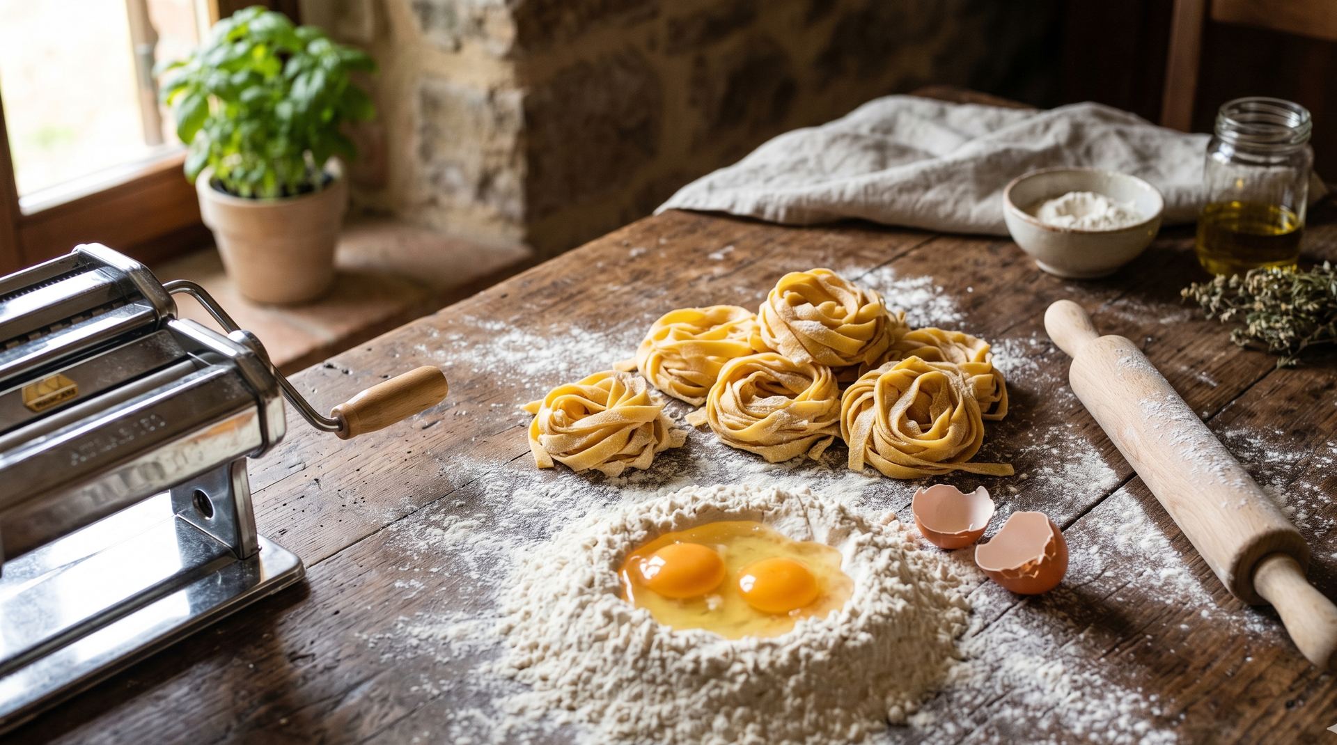 Frische Pasta selber machen — die komplette Anleitung 2026