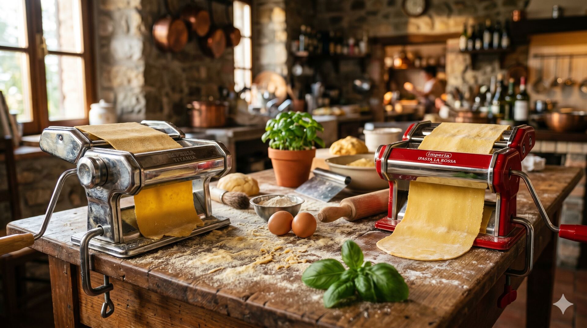 Imperia iPasta vs Titania: cuál elegir según tu cocina