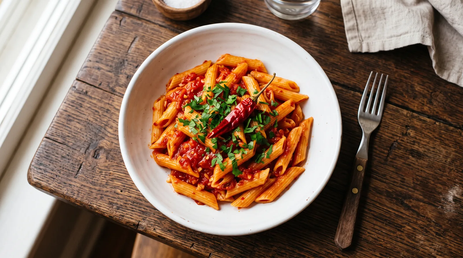 Penne all’Arrabbiata Caseros