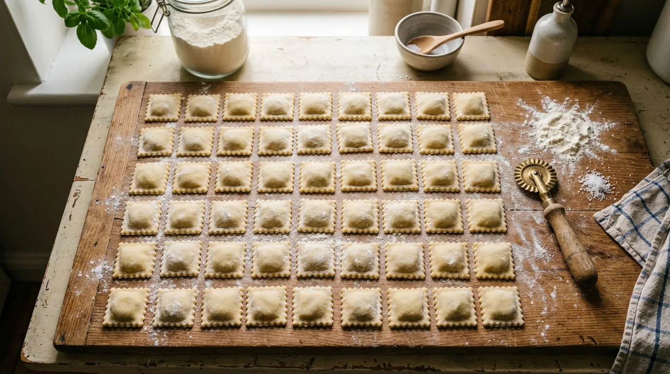 Raviolis caseros